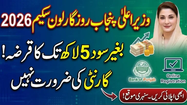 CM Punjab Rozgar Loan Scheme 2026 Registration And Eligibility Criteria – Full Guide