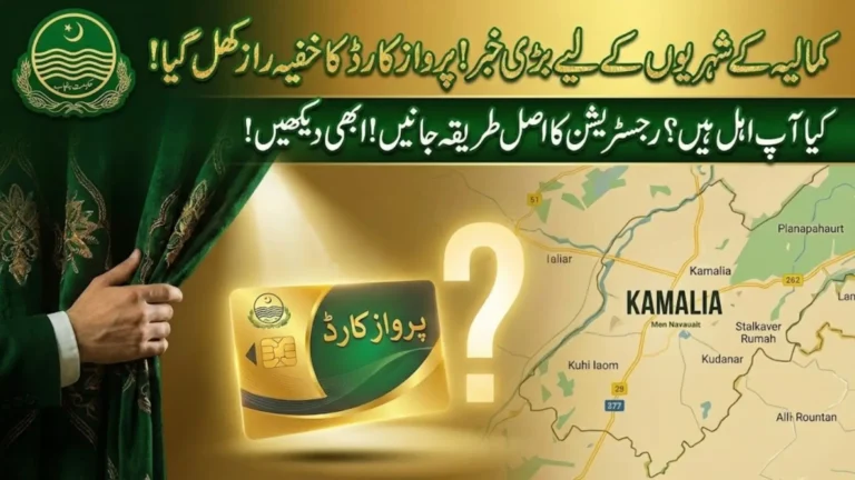 Parwaaz Card Registration in Kamalia – Know Eligibility Criteria and Complete Registration Process
