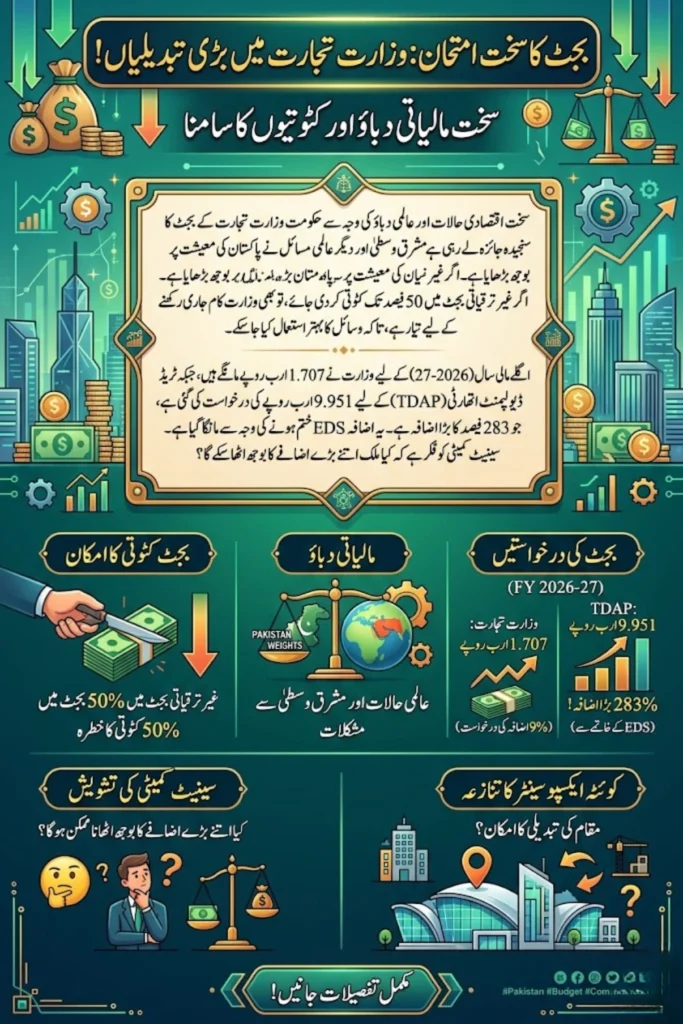 Commerce Ministry Budget Plan: Ready for 50% Spending Cut Amid Fiscal Pressure