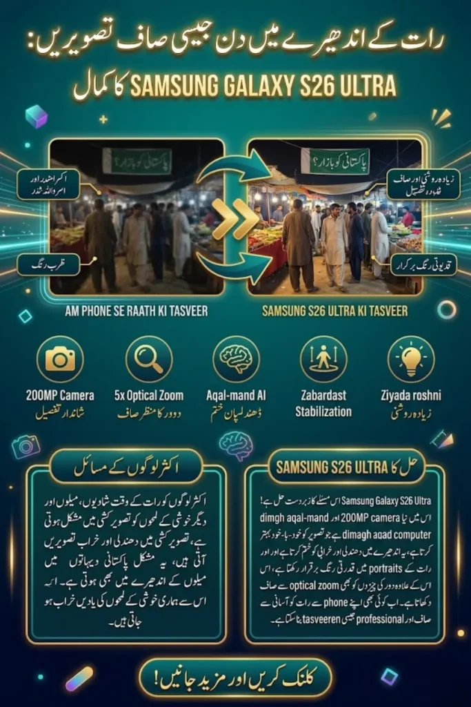 Samsung Galaxy S26 Ultra Sets a New Standard for Night Photography and Low-Light Performance Explained