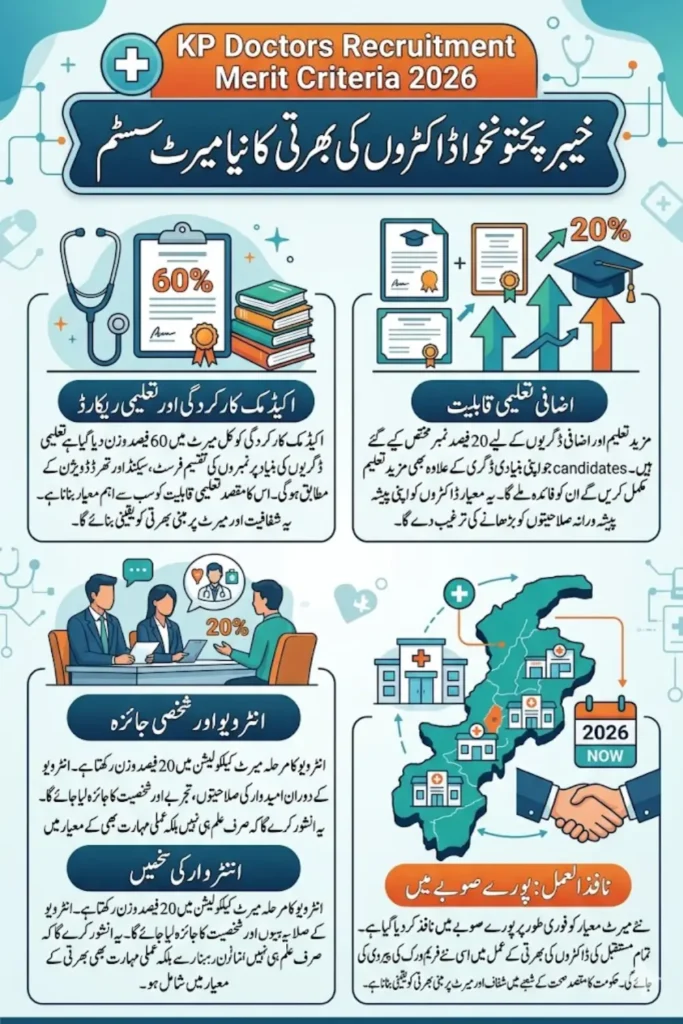 KP Doctors Recruitment Merit Criteria 2026: New Evaluation System Announced