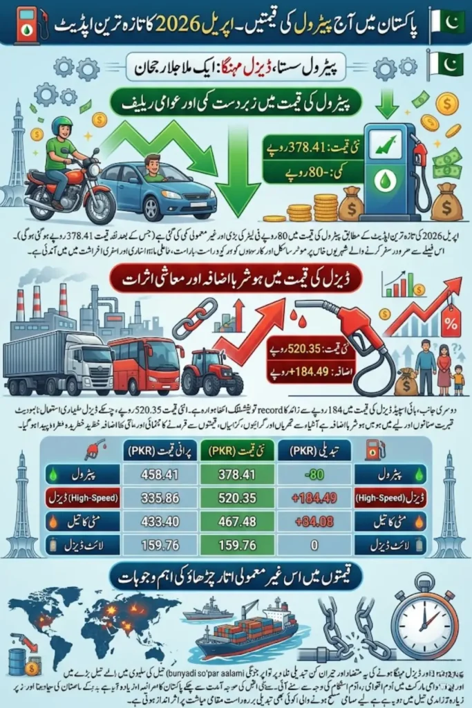 Today Petrol Price In Pakistan 2026 – Latest Update After War, Increase or Decrease Full Details