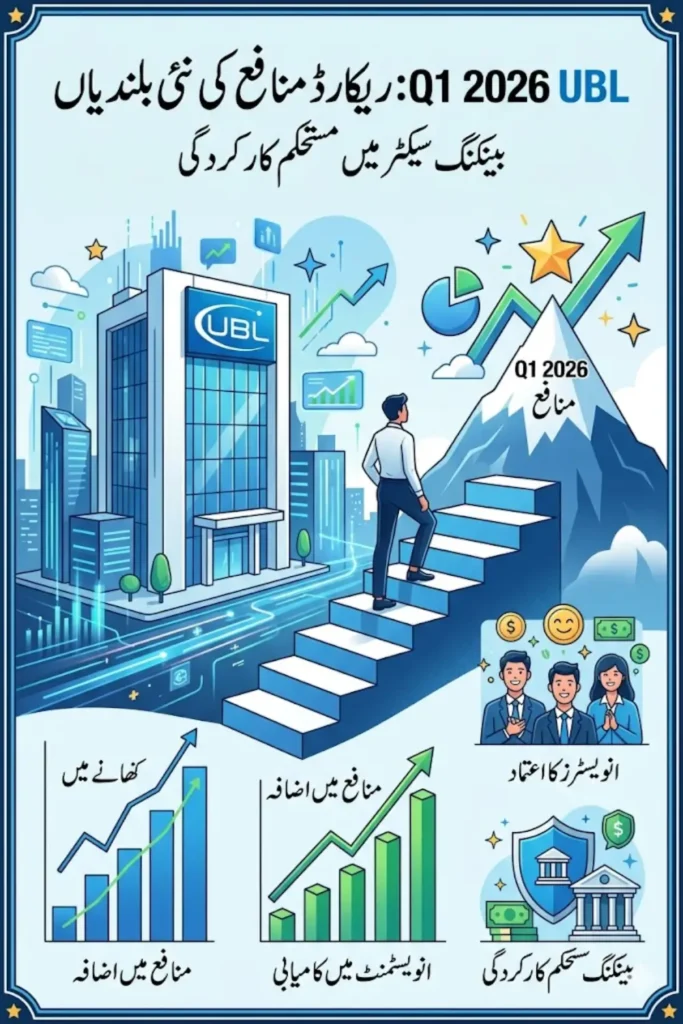 UBL Q1 2026 Profit Reaches New Peak – Record Earnings, Growth Analysis & Key Financial Highlights