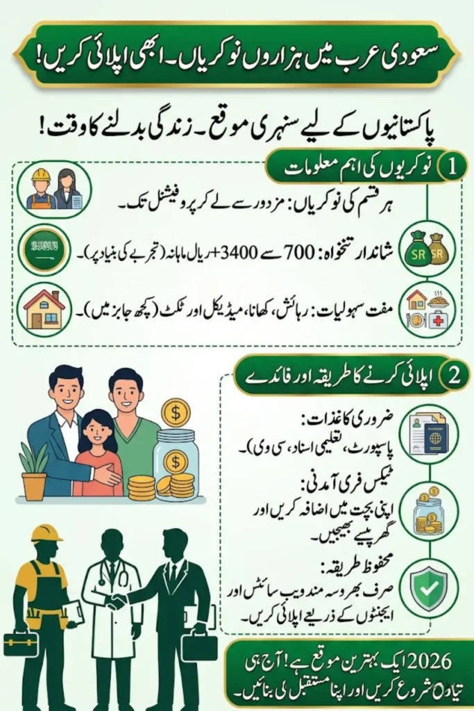 Multiple Jobs in Saudi Arabia Apply Now: Complete Guide for Overseas Employment 2026