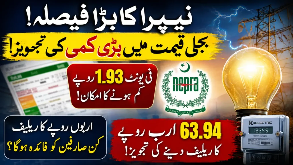 NEPRA Electricity Relief