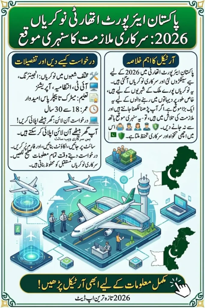 Pakistan Airport Authority Jobs 2026: Complete Guide to Apply Online, Eligibility, and Career Opportunities