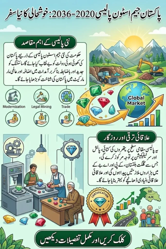 Pakistan Gemstone Policy 2026–2030 Approved – ECC Launches National Gemstone Development Policy to Boost Exports and Mining Sector
