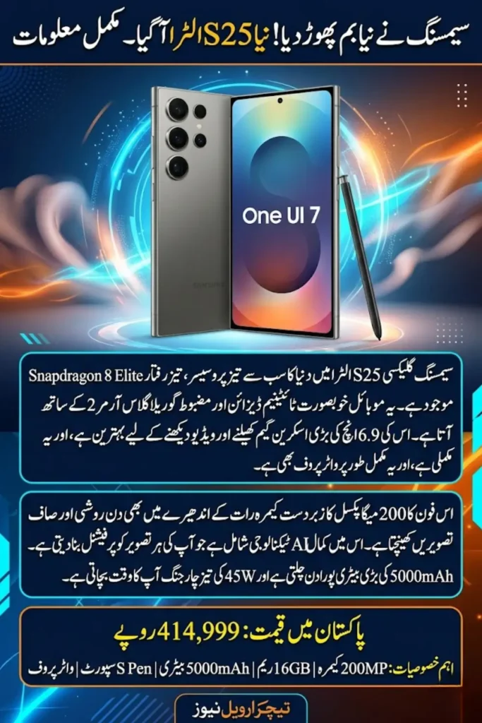 Samsung Galaxy S25 Ultra Features Bring Massive Upgrades for Premium Smartphone Users