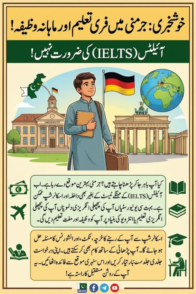 Scholarships in Germany Without IELTS for International Students 2026